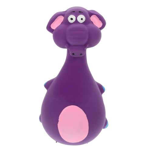 Garneck Hunde Quietschspielzeug aus Latex Elefantenform Interaktives Kauspielzeug zur Zahnpflege für Welpen Fördert Mentale Gesundheit und Langeweile Garneck Hunde Quietschspielzeug aus Latex Elefantenform Interaktives Kauspielzeug zur Zahnpflege für Welpen Fördert Mentale Gesundheit und Langeweile von Garneck