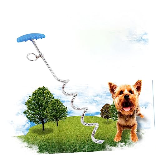 Garneck Hundeleinenanker Aus Welpenbindungspfahl Für Kleine Mittlere Und Große Robuster Spiralförmiger Leinenpfahl Für Outdoor Aktivitäten Schwenkring Garneck Hundeleinenanker Aus Welpenbindungspfahl Für Kleine Mittlere Und Große Robuster Spiralförmiger Leinenpfahl Für Outdoor Aktivitäten Schwenkring von Garneck
