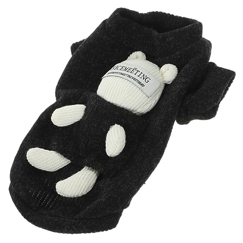 Garneck Hundepullover Für Winter Dicker Style Warmes Baumwollmaterial Outfit Für Festliche Anlässe Erhältlich von Garneck