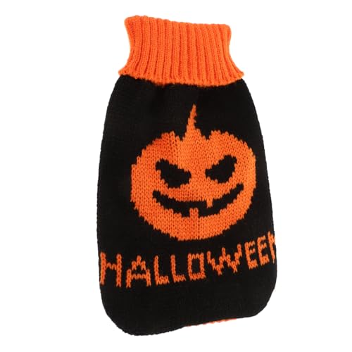 Garneck Hundepullover für Halloween Warmes Dickes Strickmaterial Bequemes Design für Kleine für Maschinenwaschbar Perfekter Sitz für Welpen Garneck Hundepullover für Halloween Warmes Dickes Strickmaterial Bequemes Design für Kleine für Maschinenwaschbar Perfekter Sitz für Welpen von Garneck