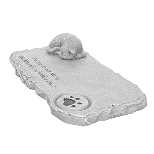 Garneck Kätzchen Design Gedenkstein Für Haustiere Niedliche Katzen Gedenkplakette Aus Resin Für Garten Als Liebevolles An Ihre Steinoptik von Garneck