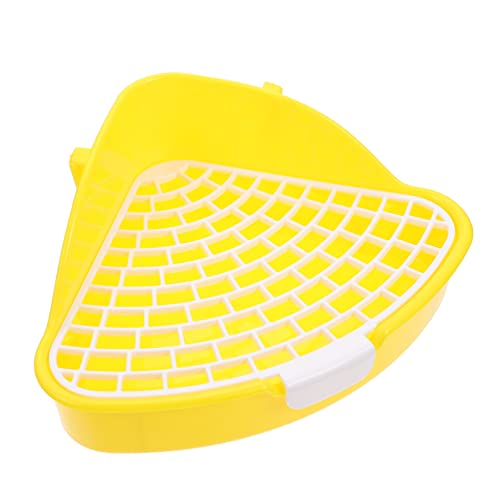 Garneck Kasten Kaninchentoilette Bettwäsche aus Meerschweinchen-Fleece Wurf Windeln Haustier Pellets Hamster klo kaninchenklo kleines pinkel Toilette Hasen-Töpfchen Plastik Yellow Garneck Kasten Kaninchentoilette Bettwäsche aus Meerschweinchen-Fleece Wurf Windeln Haustier Pellets Hamster klo kaninchenklo kleines pinkel Toilette Hasen-Töpfchen Plastik Yellow von Garneck
