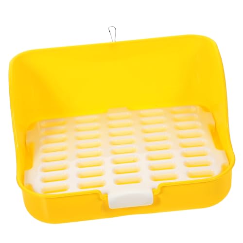 Garneck Kasten Kaninchentoilette Wurf Haustier klein Kaninchenkäfig Töpfchen Trainer Mülleimer kaninchenklo Hasen klo Hasenklo Hasen Urinale Heimtierbedarf Häschen Toilette Plastik Yellow Garneck Kasten Kaninchentoilette Wurf Haustier klein Kaninchenkäfig Töpfchen Trainer Mülleimer kaninchenklo Hasen klo Hasenklo Hasen Urinale Heimtierbedarf Häschen Toilette Plastik Yellow von Garneck