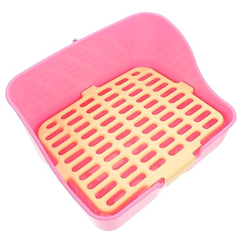 Garneck Kasten Kaninchentoilette kaninchenklo Hasen klo Hasenklo Hasenhygiene Hasenstreu Trainingstoilette für Kaninchen Haustier Schublade Töpfchen Haustier-PIPI-Toilette Plastik Rosa Garneck Kasten Kaninchentoilette kaninchenklo Hasen klo Hasenklo Hasenhygiene Hasenstreu Trainingstoilette für Kaninchen Haustier Schublade Töpfchen Haustier-PIPI-Toilette Plastik Rosa von Garneck