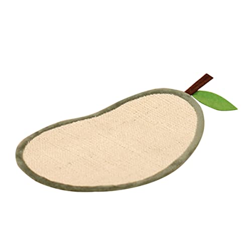 Garneck Katzen Kratzbrett aus Sisal Hängendes Katzenspielzeug in Pear Grün für Kätzchen Möbel Schutz und Spielvergnügen Fördert die Krallenpflege und Verhindert Garneck Katzen Kratzbrett aus Sisal Hängendes Katzenspielzeug in Pear Grün für Kätzchen Möbel Schutz und Spielvergnügen Fördert die Krallenpflege und Verhindert von Garneck