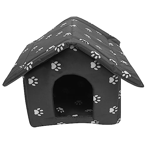 Garneck Katzenhaus Aus Wasserdichtem Material Abnehmbar Und Waschbar Kätzchenhaus Für Drinnen Und Draußen Für Kleine Haustiere Mit Pfotenabdruck Garneck Katzenhaus Aus Wasserdichtem Material Abnehmbar Und Waschbar Kätzchenhaus Für Drinnen Und Draußen Für Kleine Haustiere Mit Pfotenabdruck von Garneck