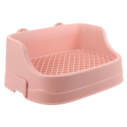 Garneck Katzenklo für Kleintiere Quadratische Toilette mit Abnehmbaren Gittern für Meerschweinchen Ratten und Langlebige Haustier Toilette für Garten Garneck Katzenklo für Kleintiere Quadratische Toilette mit Abnehmbaren Gittern für Meerschweinchen Ratten und Langlebige Haustier Toilette für Garten von Garneck