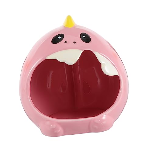 Garneck Keramik Hamster Nest Kühles Schlafbett für Hamster und Chinchillas Cartoon Design Mittlere zu Reinigen von Garneck