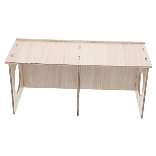 Garneck Kleintier Holzversteck für Hamster Nagerhaus mit Fenster und Langlebig und Entspannen Kleine Haustiere Wie Meerschweinchen und Hamster Garneck Kleintier Holzversteck für Hamster Nagerhaus mit Fenster und Langlebig und Entspannen Kleine Haustiere Wie Meerschweinchen und Hamster von Garneck