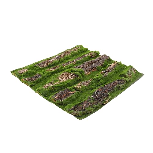 Garneck Kletternde Tierrinden-Dekoration Käfig Reptilienrinde Hintergrund Wanddekoration Rinde Terrarium Hintergrund Aquariumdekor Falsche Rinde Reptilienterrarium Baum Künstliches Moos von Garneck