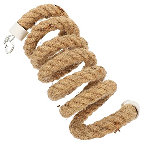 Garneck Kletterseilspielzeug Klettern Vogel-Bungee Papageienspielzeug Papageien-spiralseil Papageienseil Für Zur Vogelsuche Vogelseil Vogel Aus Juteseil Stand Drinnen Hanfseil Garneck Kletterseilspielzeug Klettern Vogel-Bungee Papageienspielzeug Papageien-spiralseil Papageienseil Für Zur Vogelsuche Vogelseil Vogel Aus Juteseil Stand Drinnen Hanfseil von Garneck