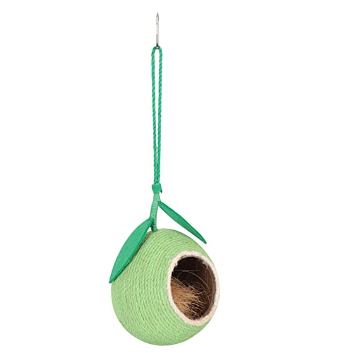 Garneck Kokosnussschalen Papageinest Für Dekoratives Vogelhaus Atmungsaktives Und Abnehmbares Nest Für Wellensittiche Und Andere Kleine Rückzugsort Garneck Kokosnussschalen Papageinest Für Dekoratives Vogelhaus Atmungsaktives Und Abnehmbares Nest Für Wellensittiche Und Andere Kleine Rückzugsort von Garneck