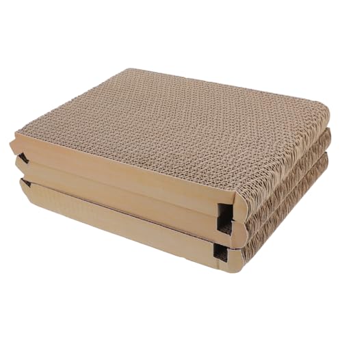 Garneck Kratzbaum Für Katzen Form Planke Unterlage Drinnen Karton Kratzen Kratzer Dreieckig Katzenkratzbrett Aus Pappe Katzenwand Couch Katzenkratzschutz Katzenhaus Aus Pappe Papier Garneck Kratzbaum Für Katzen Form Planke Unterlage Drinnen Karton Kratzen Kratzer Dreieckig Katzenkratzbrett Aus Pappe Katzenwand Couch Katzenkratzschutz Katzenhaus Aus Pappe Papier von Garneck
