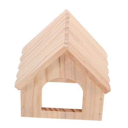Garneck Meerschweinchenhütte aus Holz für Kleine Haustiere Langlebiges Versteck mit Futter und Trinkplattform Sicher für Hamster und Zwerghamster Gemütlicher Rückzugsort Garneck Meerschweinchenhütte aus Holz für Kleine Haustiere Langlebiges Versteck mit Futter und Trinkplattform Sicher für Hamster und Zwerghamster Gemütlicher Rückzugsort von Garneck