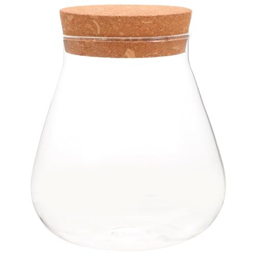 Garneck Mikro Landschaft Glasflasche mit Korkverschluss Ökologische Pflanzflasche Transparentes DIY Terrarium für Moos Dekoratives Glasgefäß für und Bürodekoration Garneck Mikro Landschaft Glasflasche mit Korkverschluss Ökologische Pflanzflasche Transparentes DIY Terrarium für Moos Dekoratives Glasgefäß für und Bürodekoration von Garneck