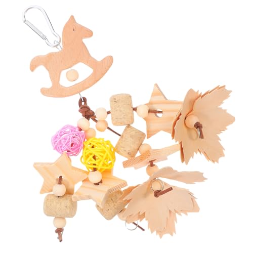 Garneck Kauspielzeug Für Papageien Aus Holz Interaktives Spielzeug Zum Aufhängen Kauspielzeug Für Vögel Schleifschnur-Spielzeug Für Sittiche Garneck Kauspielzeug Für Papageien Aus Holz Interaktives Spielzeug Zum Aufhängen Kauspielzeug Für Vögel Schleifschnur-Spielzeug Für Sittiche von Garneck