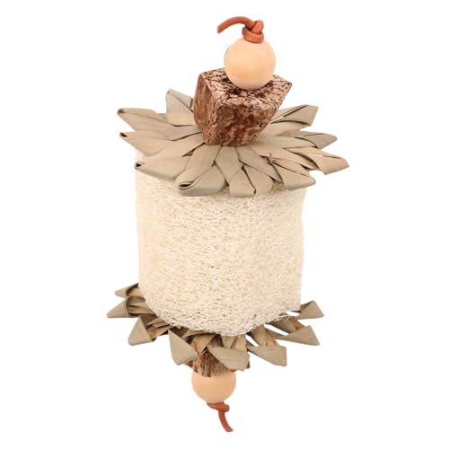 Garneck Papageien Kauspielzeug aus Naturmaterialien Hängendes Vogelspielzeug für Wellensittiche und Andere Robust und Langlebig Langeweile und Stress für Käfige und Spielplätze Garneck Papageien Kauspielzeug aus Naturmaterialien Hängendes Vogelspielzeug für Wellensittiche und Andere Robust und Langlebig Langeweile und Stress für Käfige und Spielplätze von Garneck