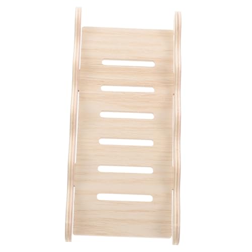 Garneck Hamster Kletterleiter Spielzeug Aus Holz Langlebig 17cm Für Hamster Und Zwerghamster Sicheres Klettergerüst Für Haustiere von Garneck