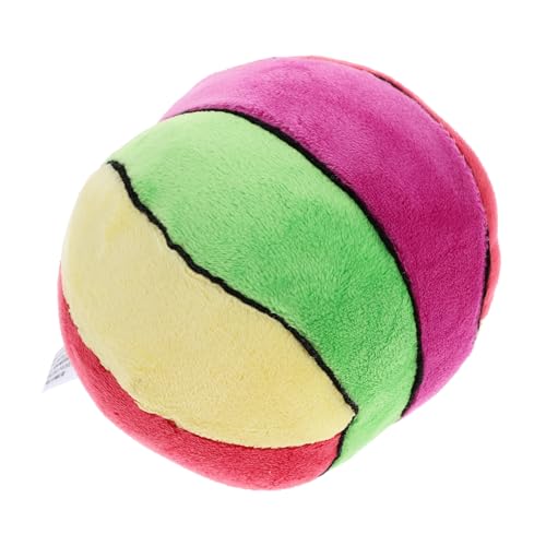 Garneck Pet Chew Plush Ball for Dogs Soft Squeaky Toy for Small Large Breeds Durable Dog Plaything for Indoor Outdoor Fun von Garneck