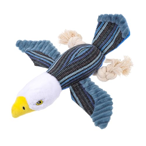 Garneck Pet Molar Toy Interactive Squeaky Plush Chew Toy for Dogs Durable and Engaging Vocalization Care for Small and Medium Breeds von Garneck