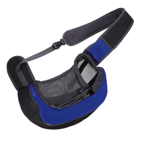 Garneck Pet Schultertasche aus Polyester für Kleine Haustiere Dunkelblau Umhängetasche für Katzen Komfortable Reisetasche für Unterwegs Garneck Pet Schultertasche aus Polyester für Kleine Haustiere Dunkelblau Umhängetasche für Katzen Komfortable Reisetasche für Unterwegs von Garneck