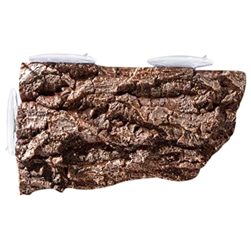 Garneck Plattform zum Sonnenbaden für Schildkröten Schildkrötenrampe für Panzer Schildkröten-Aquarium schildkröten zubehör Reptilien zubehör Sonnenplattform für Schildkrötenbecken Harz von Garneck