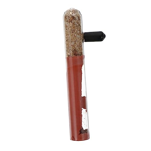 Garneck Reagenzglas für Ameisen Nester Terrarium zubehör glaspfeife Ameisenröhre Lebensraum-Kit für Ameisen Ameisenrohr Ameisen Glasröhre Ameisen Zuchtröhre Glasmaterial Transparent von Garneck