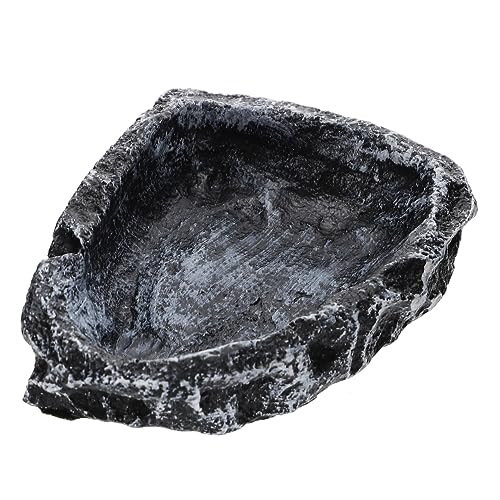 Garneck Reptilien Wasser und Futternapf für Schildkröten Eidechsen und Schlangen Stabiles Design zu Reinigen mit Rutschfestem und Funktional für Terrarien und Aquarien Garneck Reptilien Wasser und Futternapf für Schildkröten Eidechsen und Schlangen Stabiles Design zu Reinigen mit Rutschfestem und Funktional für Terrarien und Aquarien von Garneck