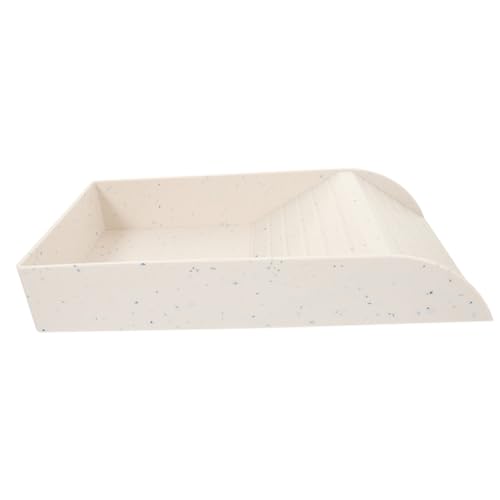 Garneck Schildkröten Futternapf Und Wasserschale Multifunktionale Sonnenbaden Für Reptilien Granitfarben Kleine Für Aquarien Und Terrarien von Garneck