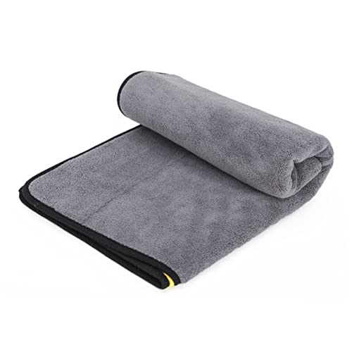 Garneck Schnell Trocknende Decke Hundetuch Trockentuch Für Haustiere Handtuch Für Hunde Handtücher Für Hunde Badetücher Für Katzen Hundetücher Pfote Hundehandtuch Hundebad Dark Grey von Garneck