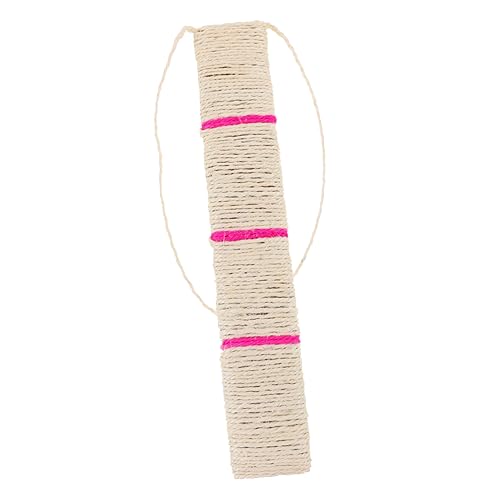 Garneck Sisal Katzenkratzer Hängendes Kratzbrett für Türen Zufällige Sisalfaser die Unterhaltung Ihrer Befriedigung Jagdinstinkts Garneck Sisal Katzenkratzer Hängendes Kratzbrett für Türen Zufällige Sisalfaser die Unterhaltung Ihrer Befriedigung Jagdinstinkts von Garneck