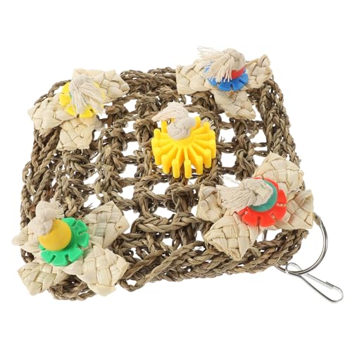 Garneck Hängendes Papageienspielzeug Aus Haltbarem Material Für Vögel Beißspielzeug Für Haustier-vögel Kauspielzeug Für Sittiche Vogelkäfig Zubehör von Garneck