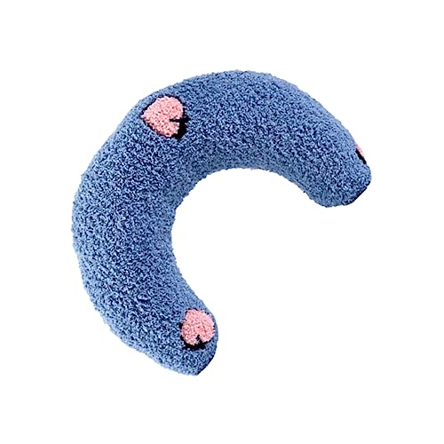 Garneck Tieres U-förmiges Kissen Beruhigendes Kissen Für Hunde Schaum Haustier Vlies Nackenkissen Zum Schlafen Nackenrolle Kühlung Oval Kissen Hund Polyester Blue Garneck Tieres U-förmiges Kissen Beruhigendes Kissen Für Hunde Schaum Haustier Vlies Nackenkissen Zum Schlafen Nackenrolle Kühlung Oval Kissen Hund Polyester Blue von Garneck