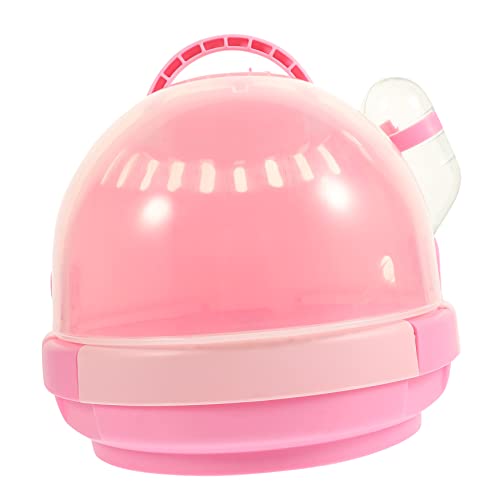 Garneck Tragbarer Hamsterkäfig mit Design Handheld Haustierkäfig für Reisen für Hamster Mäuse und Kleine für Outdoor Aktivitäten und Camping von Garneck