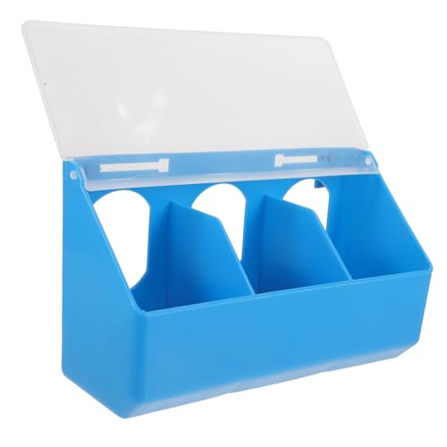 Garneck Vogel Futterbox mit Aufhängung und Große Futterschale für Papageien und Tauben Leicht zu Reinigender Futterspender für Käfige und Bäume Praktische Vogelernährungsstation für Garneck Vogel Futterbox mit Aufhängung und Große Futterschale für Papageien und Tauben Leicht zu Reinigender Futterspender für Käfige und Bäume Praktische Vogelernährungsstation für von Garneck