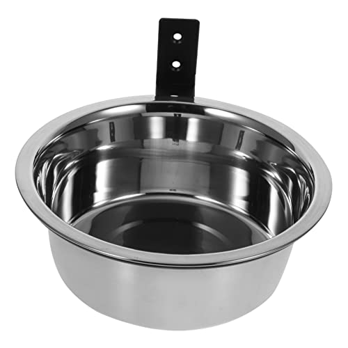 Garneck Erhöhter Hundewassernapf Wandnapf Für Und Große Hunde Bequemes Füttern Für Katzen Edelstahl-futternapf 8 Zoll Erhöhte Katzenfutternäpfe Haustierbedarf von Garneck