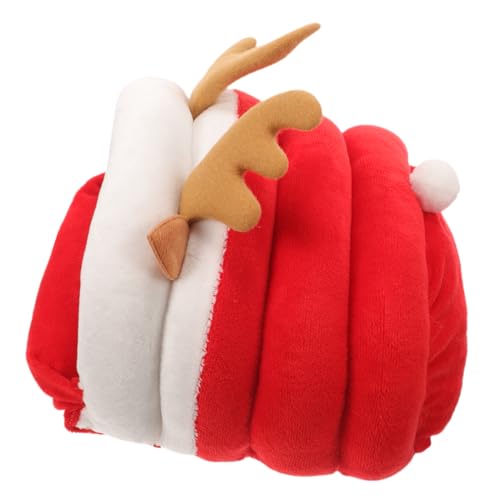 Garneck Weihnachtliches Hamsternest Rot mit Rentier Warmes Schlafhaus für Kleine Tiere für Hamster Chinchillas und Meerschweinchen Einfach zu Reinigen und Multifunktional Garneck Weihnachtliches Hamsternest Rot mit Rentier Warmes Schlafhaus für Kleine Tiere für Hamster Chinchillas und Meerschweinchen Einfach zu Reinigen und Multifunktional von Garneck