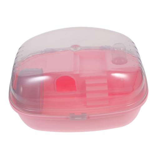 Garneck Tragbarer Hamster-reisekäfig Durchsichtiger Käfig Reisetragetasche Für Meerschweinchen Kleintiertasche Hamsterkäfig-Tragetasche Hamster-reisetragetasche Abs-Material Robust Und Pra Garneck Tragbarer Hamster-reisekäfig Durchsichtiger Käfig Reisetragetasche Für Meerschweinchen Kleintiertasche Hamsterkäfig-Tragetasche Hamster-reisetragetasche Abs-Material Robust Und Pra von Garneck