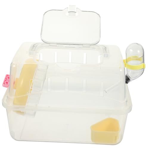 Garneck -schiebedach -käfig Hamster Tragetasche Transparent Reisen Transportierbar Kleiner Haustierkäfig Hamstertransporter Hamsterfall Hamsterkäfig Bin Cage Hamster Yellow Abs Garneck -schiebedach -käfig Hamster Tragetasche Transparent Reisen Transportierbar Kleiner Haustierkäfig Hamstertransporter Hamsterfall Hamsterkäfig Bin Cage Hamster Yellow Abs von Garneck