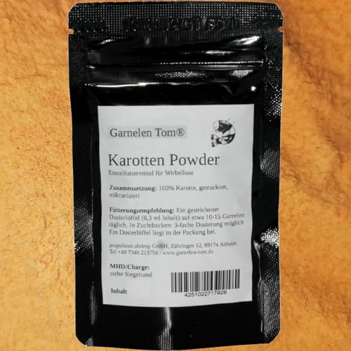 GT Karotten Puder, 100 g von Garnelen Tom