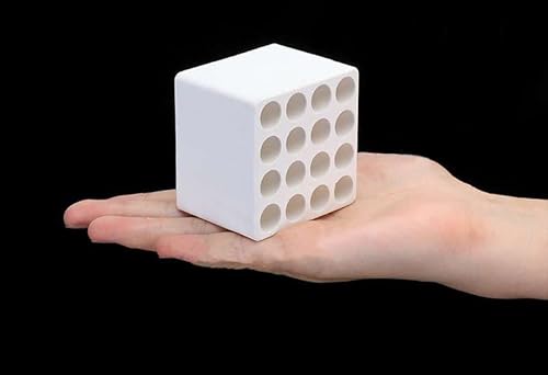 GRNLO - Blockshelter round - Versteckplatz für Garnelen, Zwergkrebse und Nanowelse im Aquarium - Deko - Weiß GRNLO - Blockshelter round - Versteckplatz für Garnelen, Zwergkrebse und Nanowelse im Aquarium - Deko - Weiß von Garnelio