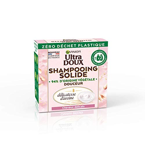 Garnier Ultra Doux Solid Shampooing Oat for Delicate Hair - 60 gram (Franse tekst) von Garnier