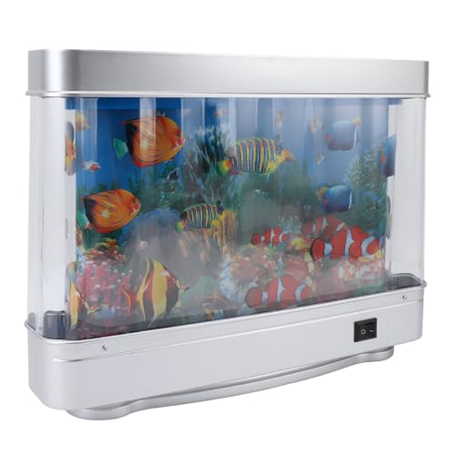 Garosa Aquarium-Dekorationslampe, Tropisches Fisch-Aquarium, Dynamische Visuals, Stressabbau, Einzigartiges Geschenk, Emotionales Wohlbefinden (#1) von Garosa