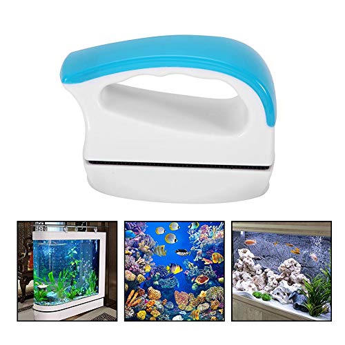 Garosa Aquarium Glas Algen Schaber Glasreiniger Scrubber Clean Magnetbürste(1580 * 73 * 100mm),Reinigungsbürste von Garosa