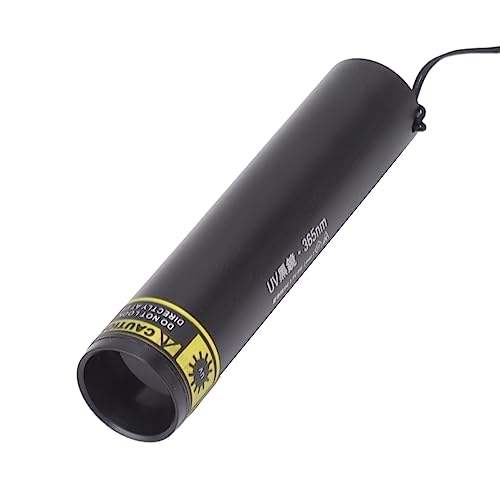 Garosa USB-Ultraviolett-Taschenlampe, 3 W, 365 Nm, Kleine Handtaschenlampe, Wiederaufladbare USB-LED-Ultraviolett-Taschenlampe Zur Erkennung von Hunden, Handtaschenlampen von Garosa