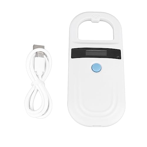 Garsent Haustier-Mikrochip-Scanner-Lesegerät, Tragbarer Tier-Chip-ID-Scanner mit OLED-Display, Wiederaufladbarer Hunde-ID-Chip-Tag-Scanner für ISO11784 FDX B EMID Garsent Haustier-Mikrochip-Scanner-Lesegerät, Tragbarer Tier-Chip-ID-Scanner mit OLED-Display, Wiederaufladbarer Hunde-ID-Chip-Tag-Scanner für ISO11784 FDX B EMID von Garsent