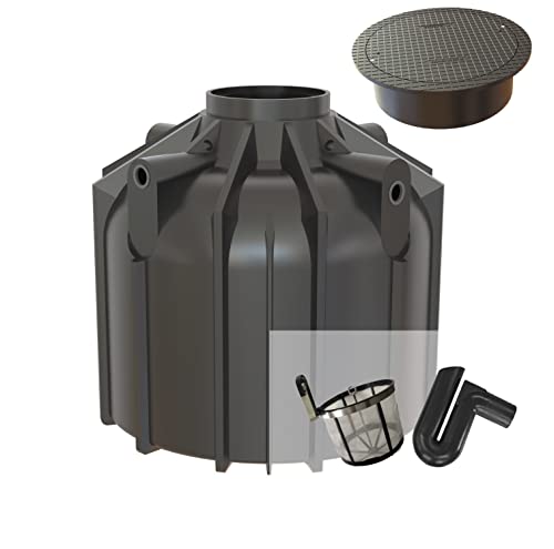Garten-Zisternen Regenwassertank Zisterne 6400 Liter Globoline XL (mit Filterset + Abdeckung) von Garten-Zisternen