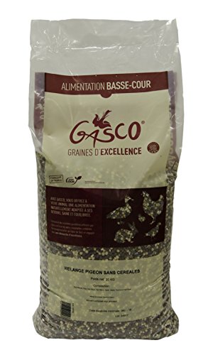 Gasco Mischung ohne Getreide für Tauben 20 kg von Gasco