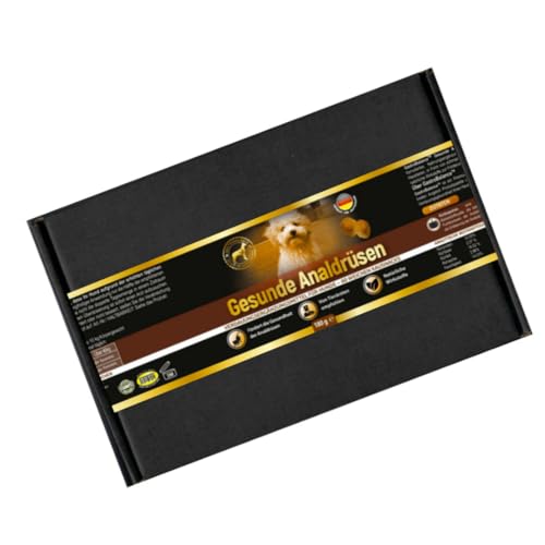 GastroBalance gesunde Hund analdrüsen – 60 weiches kausnacks analdrüsenkur für Hunde - 100% natürliche wirkstoffe - Hühnergeschmack (Deutsch) von GastroBalance