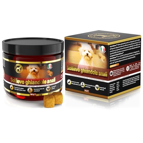 GastroBalance sollievo ghiandole perianali Cane - 60 bocconcini mastixabili per ghiandole Anali cani - Sapore di Pancetta GastroBalance sollievo ghiandole perianali Cane - 60 bocconcini mastixabili per ghiandole Anali cani - Sapore di Pancetta von GastroBalance